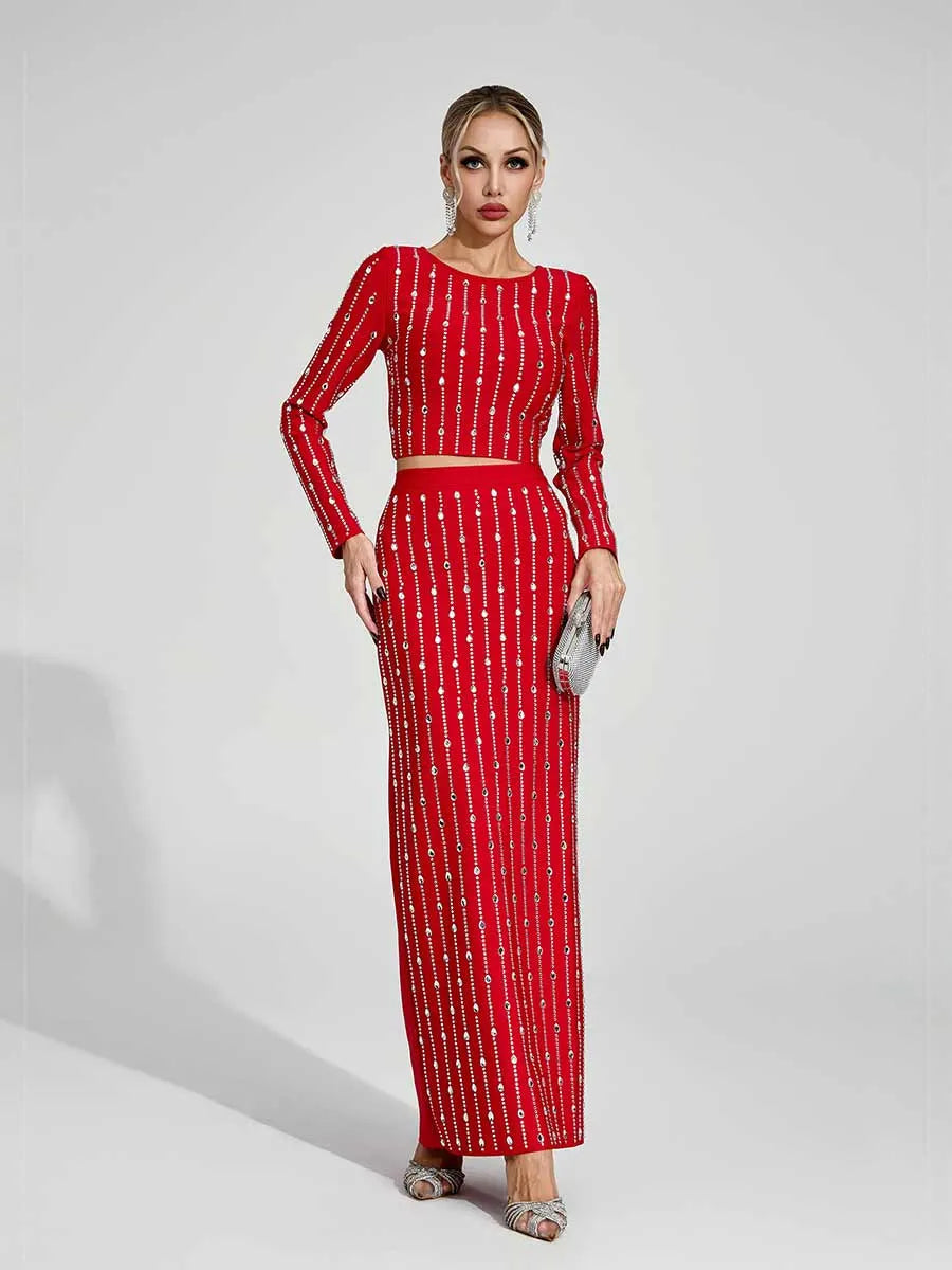 Ariella Diamond Two Piece Set