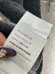MIUMIU KNIT JACKET WITH DENIM STYLE 735