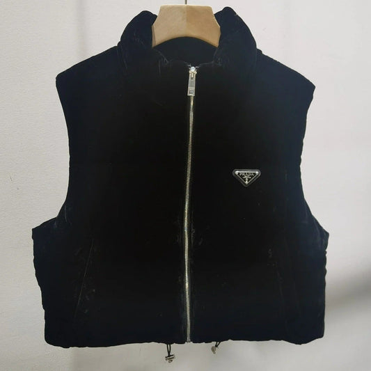 PRADA 25S VELVET VEST 572