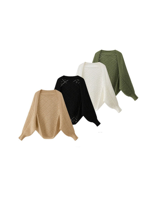 Crosa - Knitted Shawl Scarf Dual-purpose Wrap