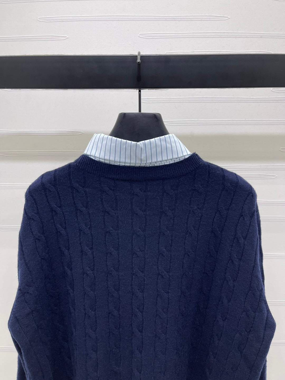 Miu Miu 25 Long Sleeve Knitted Sweater Wool 295626