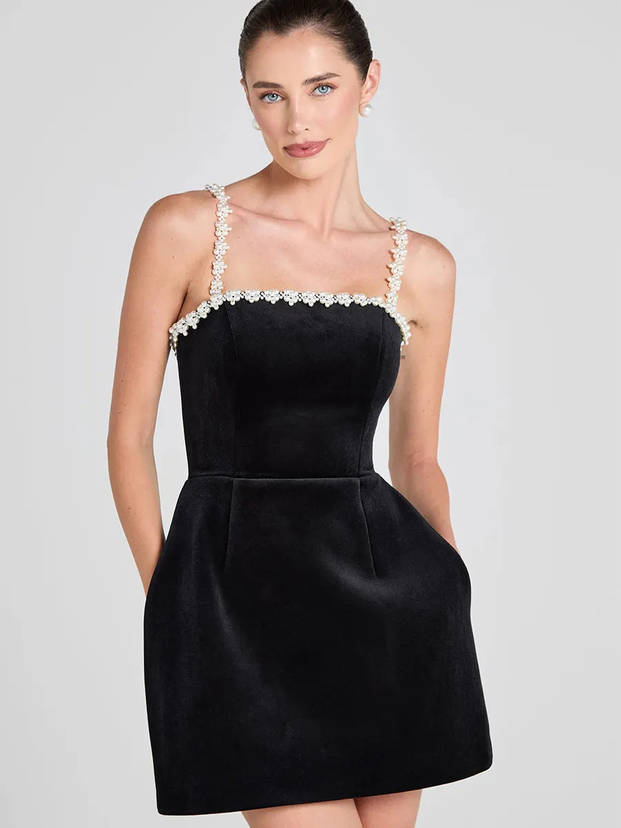 Eileen Mini Dress In Black