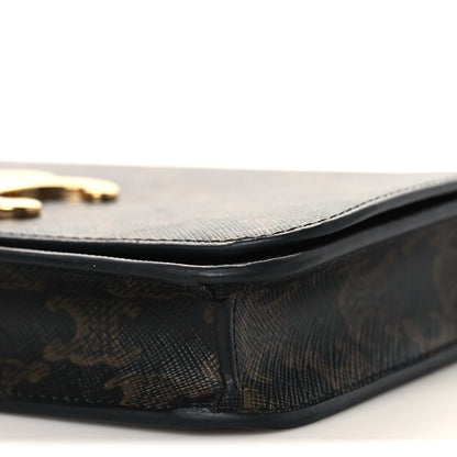 Triomphe Canvas Multipochette Tan