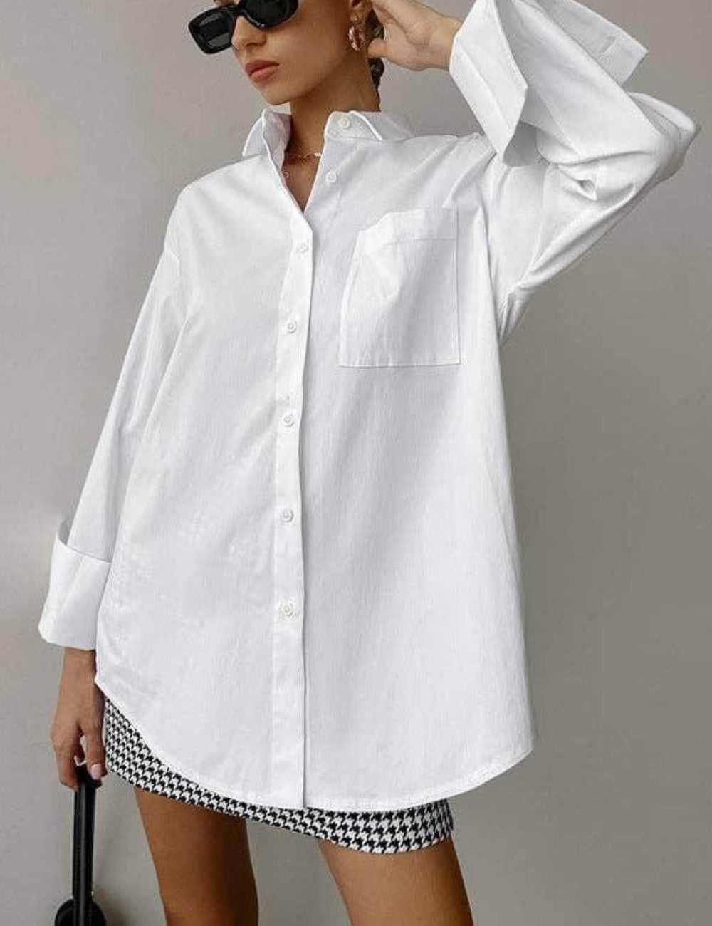 Loose Casual Lapel Elegant Shirt