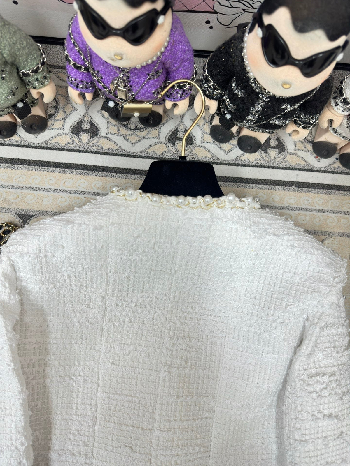 CC Jacket White Cotton Polyamide 237359