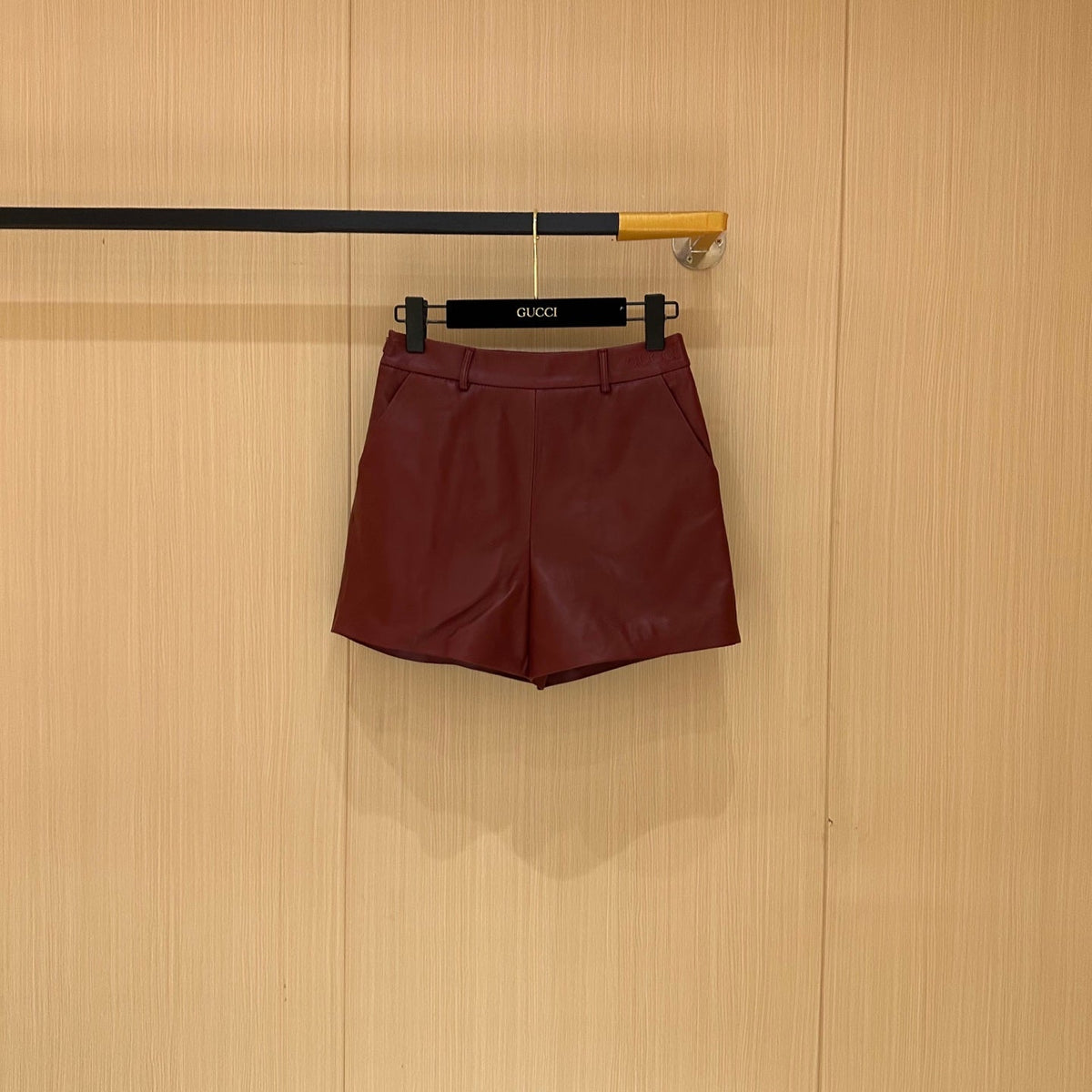 Gucci Short Red Leather 276987