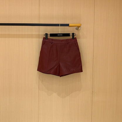 Gucci Short Red Leather 276987