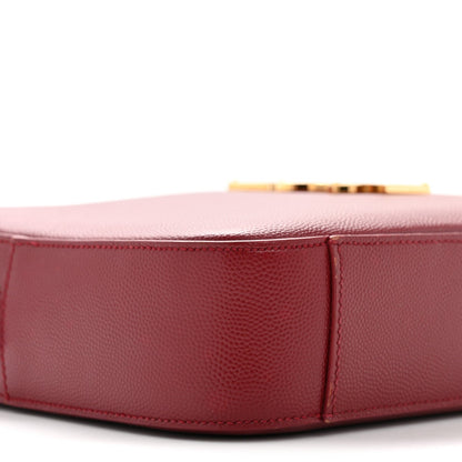 Grain De Poudre Medium Classic Monogram Camera Bag Oxblood