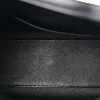 Calfskin Medium Manhattan Shopper Tote Black