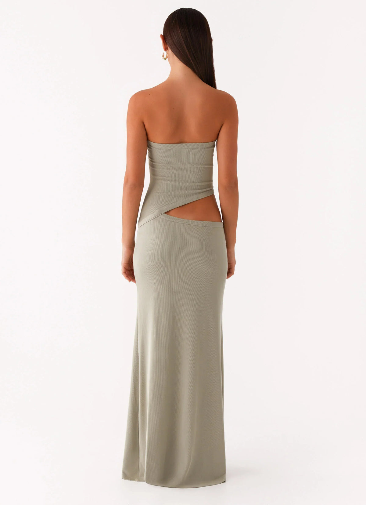 Wild Roses Maxi Dress - Sage