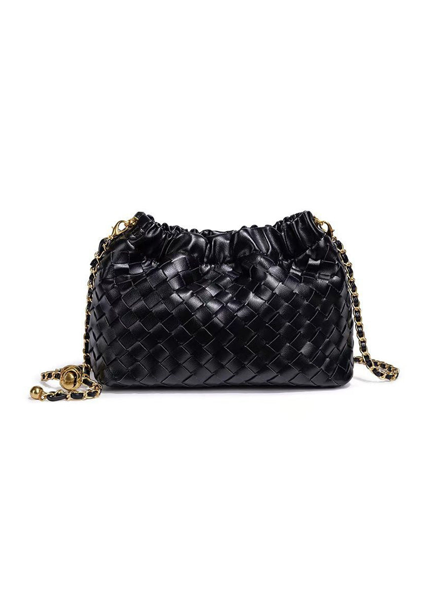 Valentina Hand-Woven Cloud Bag