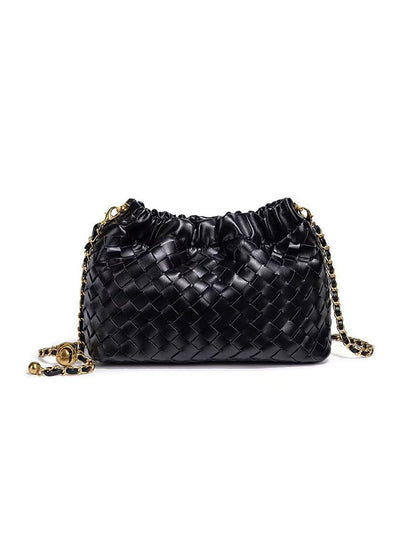 Valentina Hand-Woven Cloud Bag