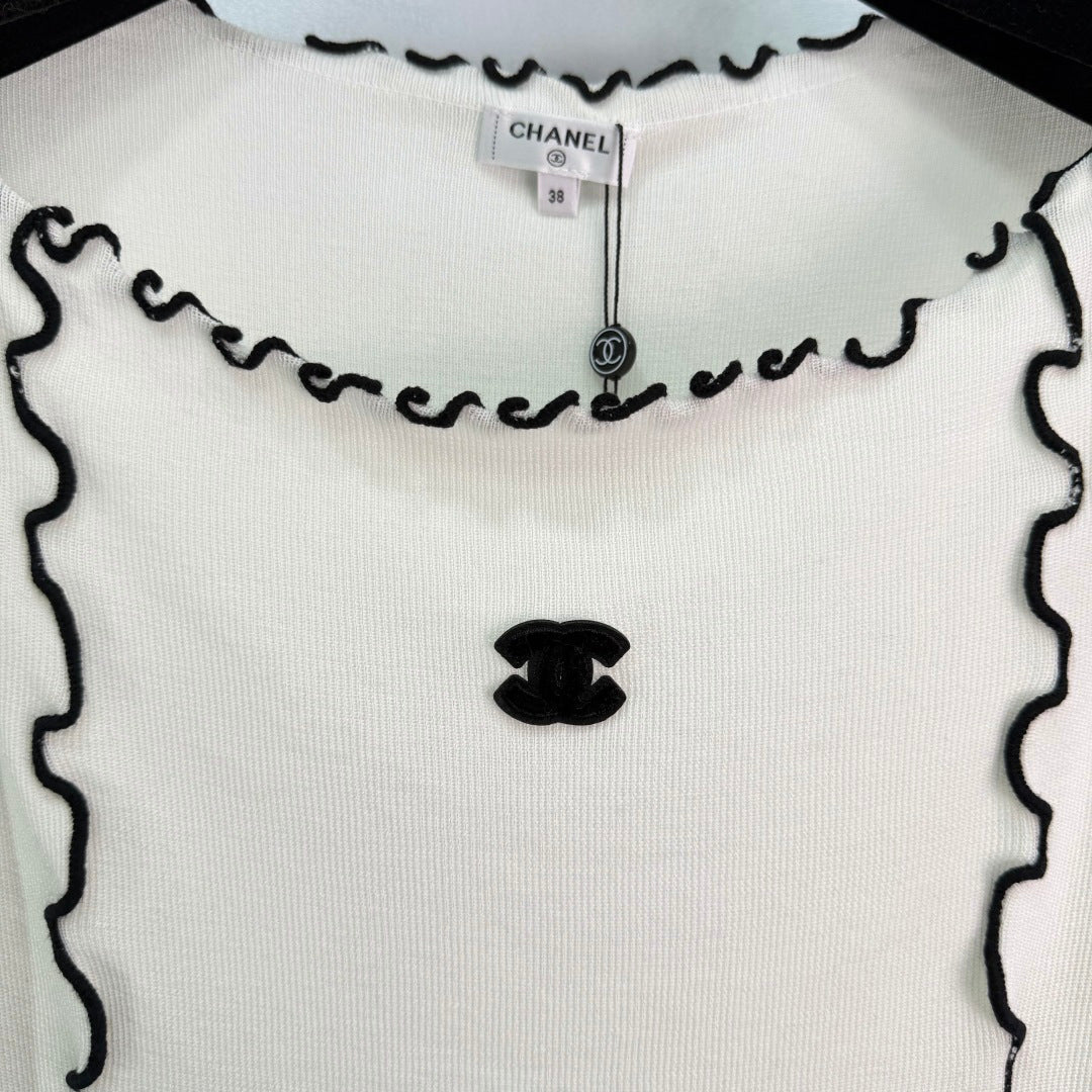 CC Knit Top Wool Nylon 344998