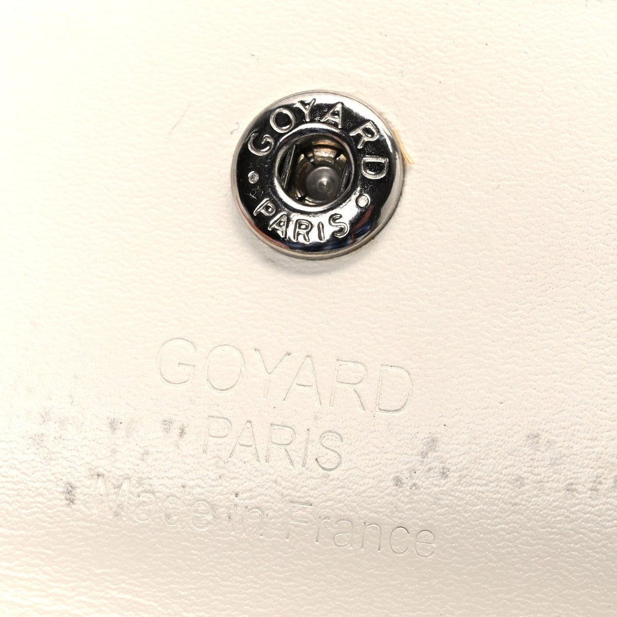 Goyardine Saint Louis PM White