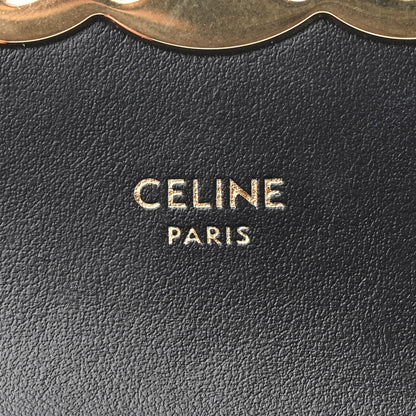 Shiny Calfskin Mini Triomphe Black