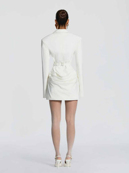 Aurora Low Neck Mini Dress