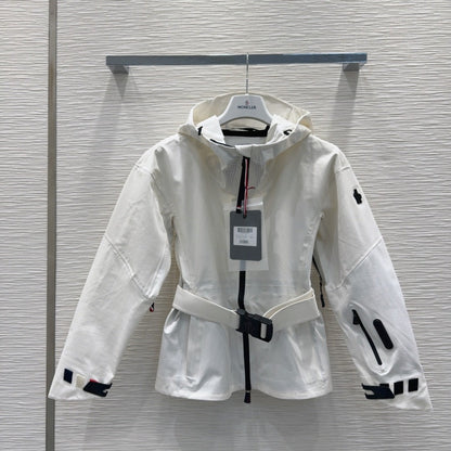 Moncler 25 Jacket White Mix Black Polyester