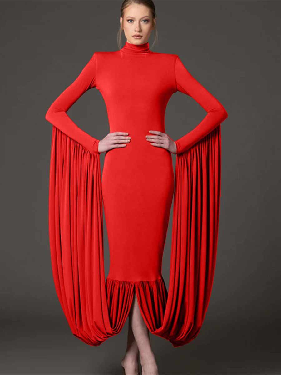 Verona Folding Sexy Maxi Dress