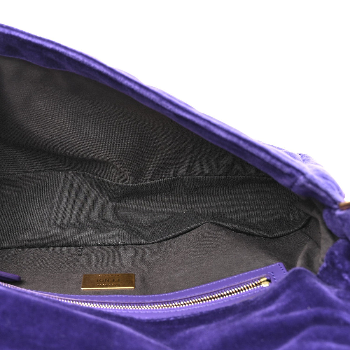 Velvet FF Embossed Baguette Viola Plus