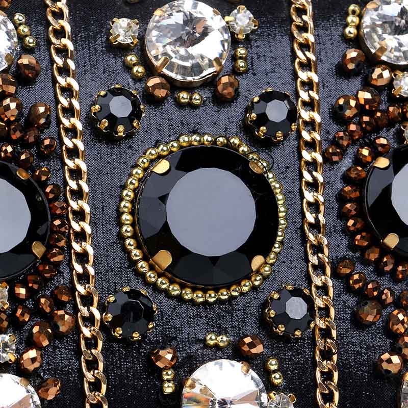 Gorgeous Embellished  Banquet Handbag