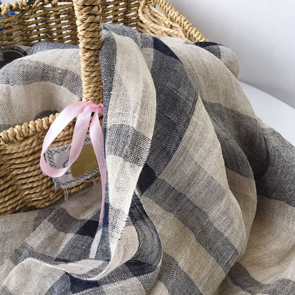 Scarvii - Japanese Retro Plaid Scarf