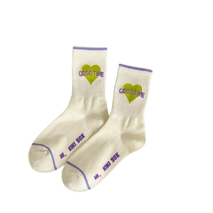 Rufia - Sporty Mid-Calf Socks - Breathable &amp; Comfort