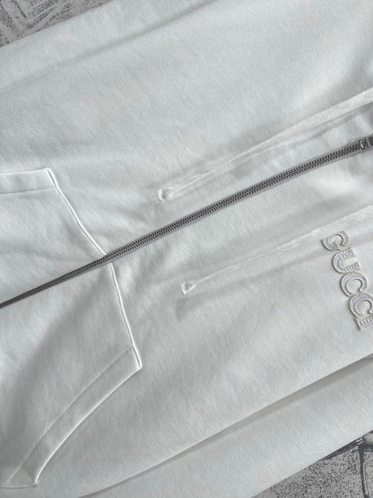 Gucci 2025 Sweatshirt Jacket White Cotton