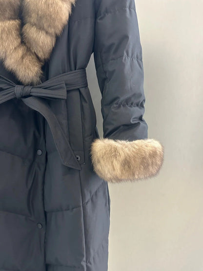 MAX MARA 25S LONG GOOSE DOWN COAT 121
