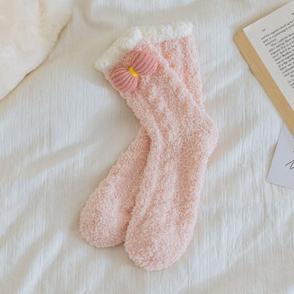 Rufia - Colorful Fleece Thermal Socks