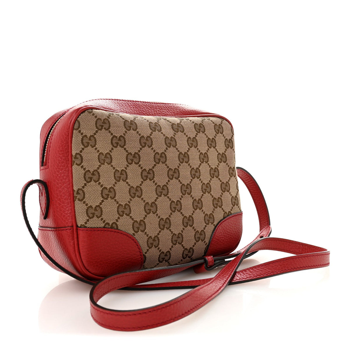 Monogram Mini Bree Messenger Bag Red