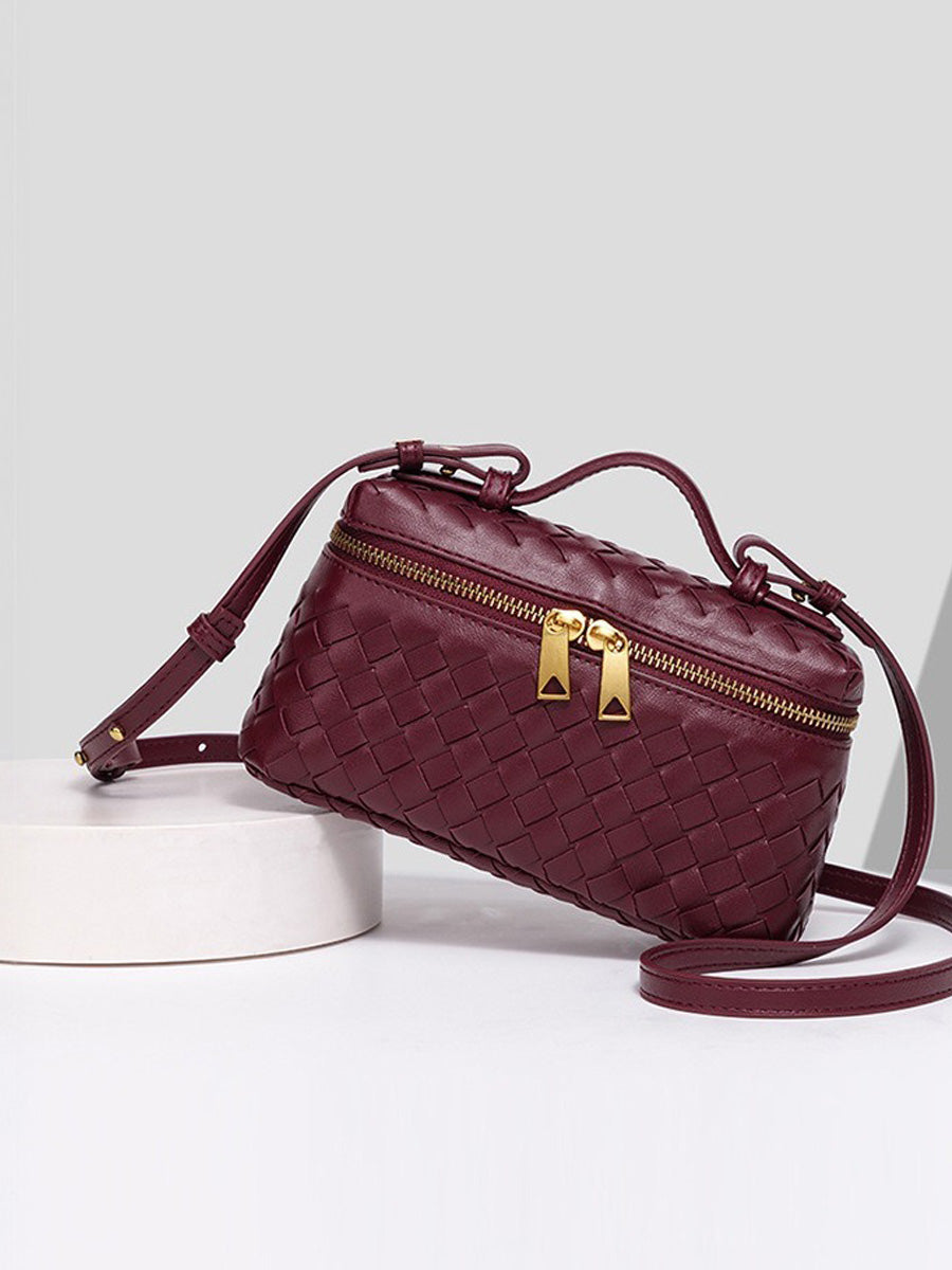 Cecelia Hand-Woven Box Bag