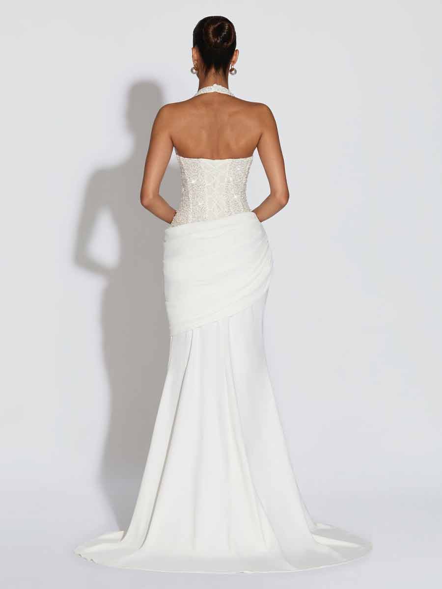 Xandra U-neck Maxi Dress