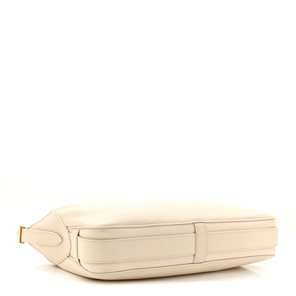 Supple Calfskin Medium Romy Shoulder Bag Rice