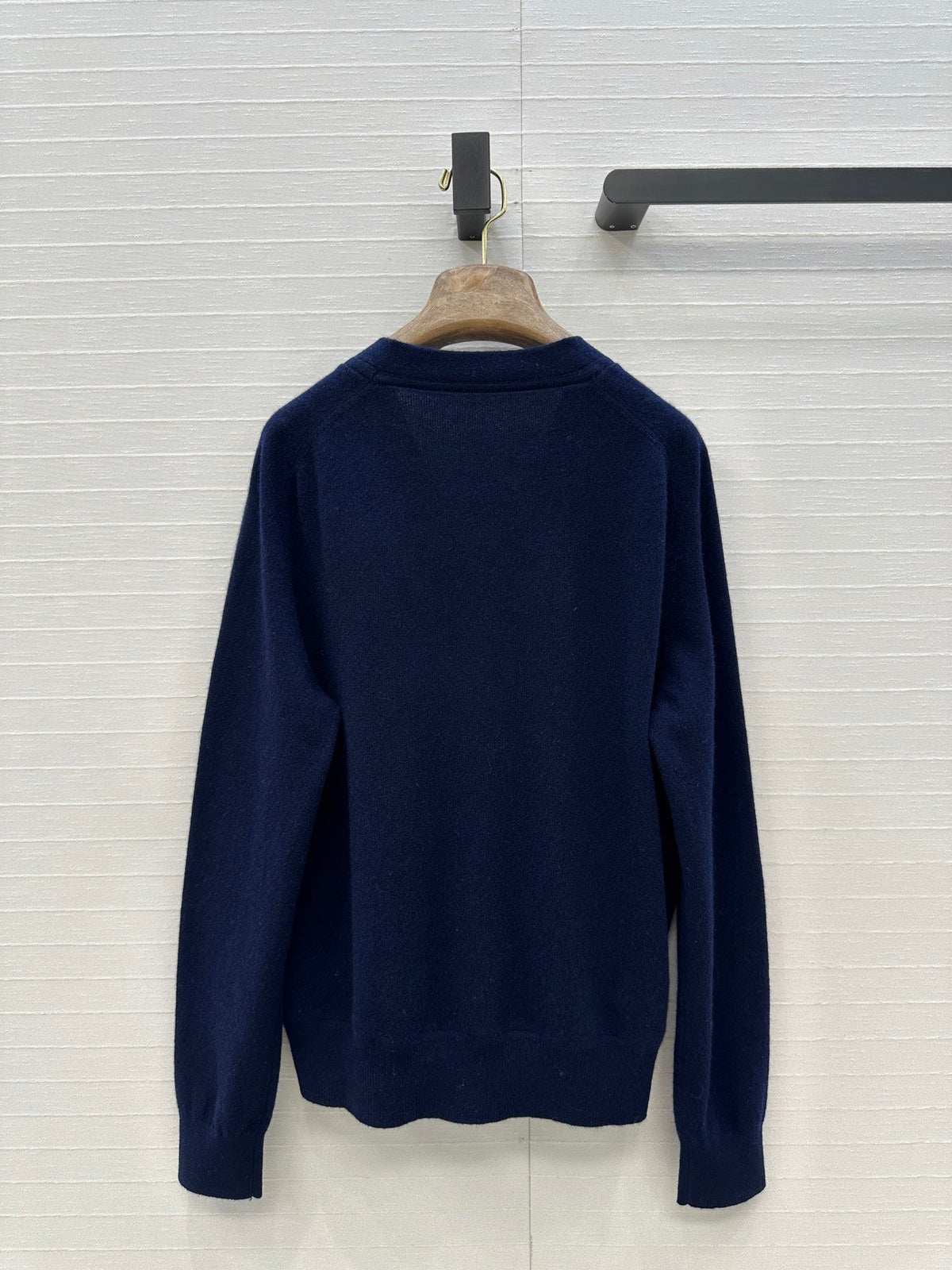 LP 25 V-neck Cardigan Blue Mix Colors Cashmere 310128