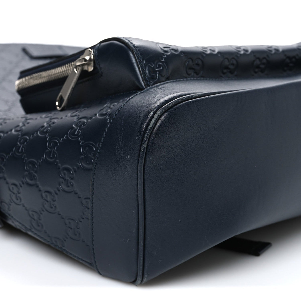 Guccissima Signature Day Backpack Blue
