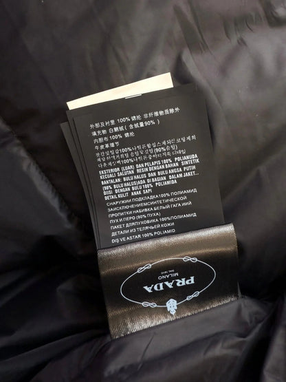 PRADA 25S LONG PUFFER JACKET 521