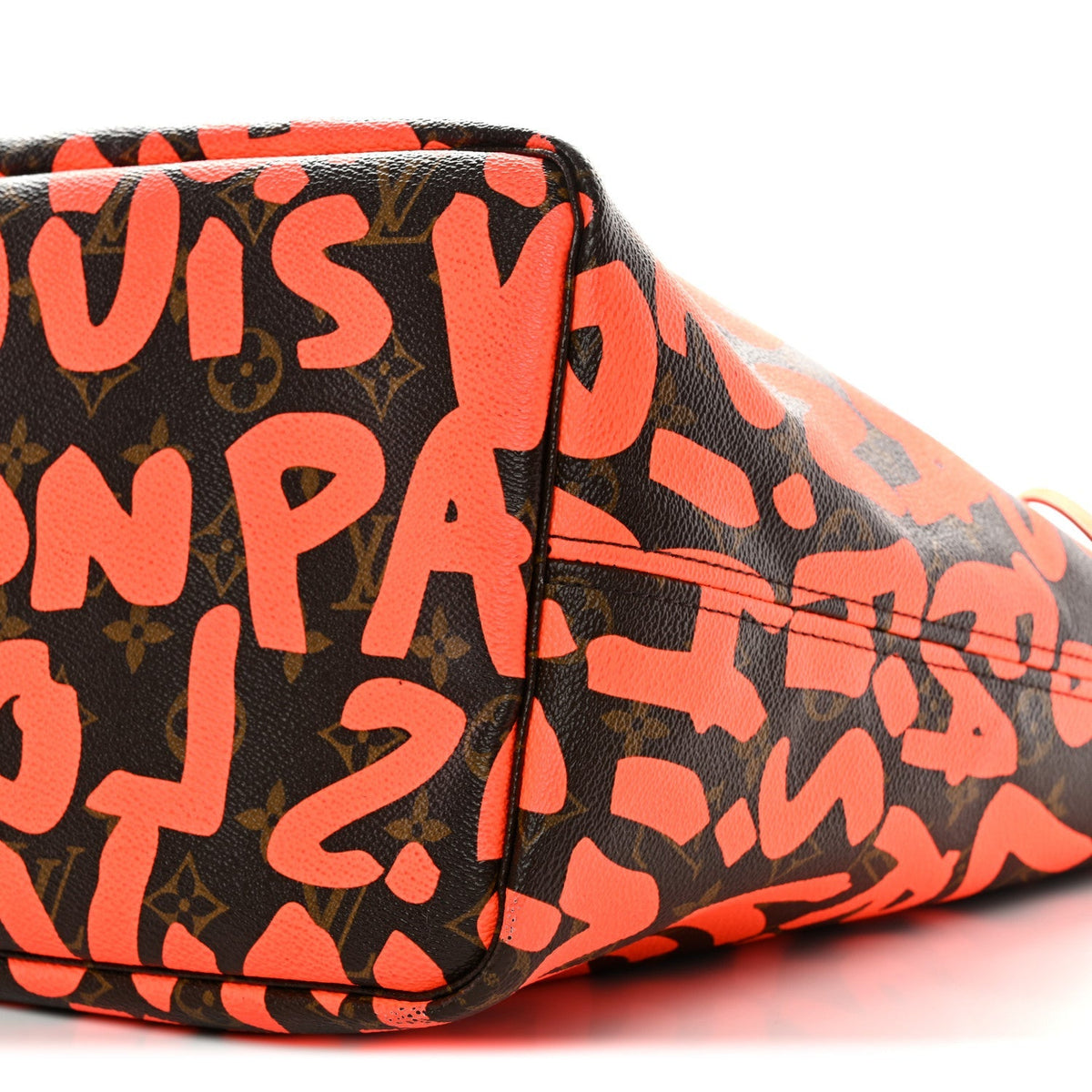 Monogram Graffiti Neverfull GM Orange