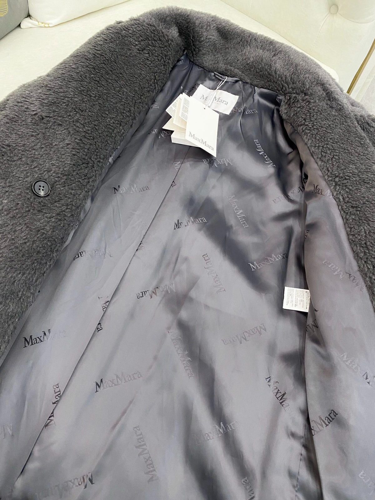 MAX MARA 25S TEDDY SHORT JACKET 076