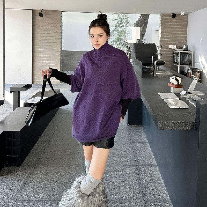 Loose Mid-Length Sweater