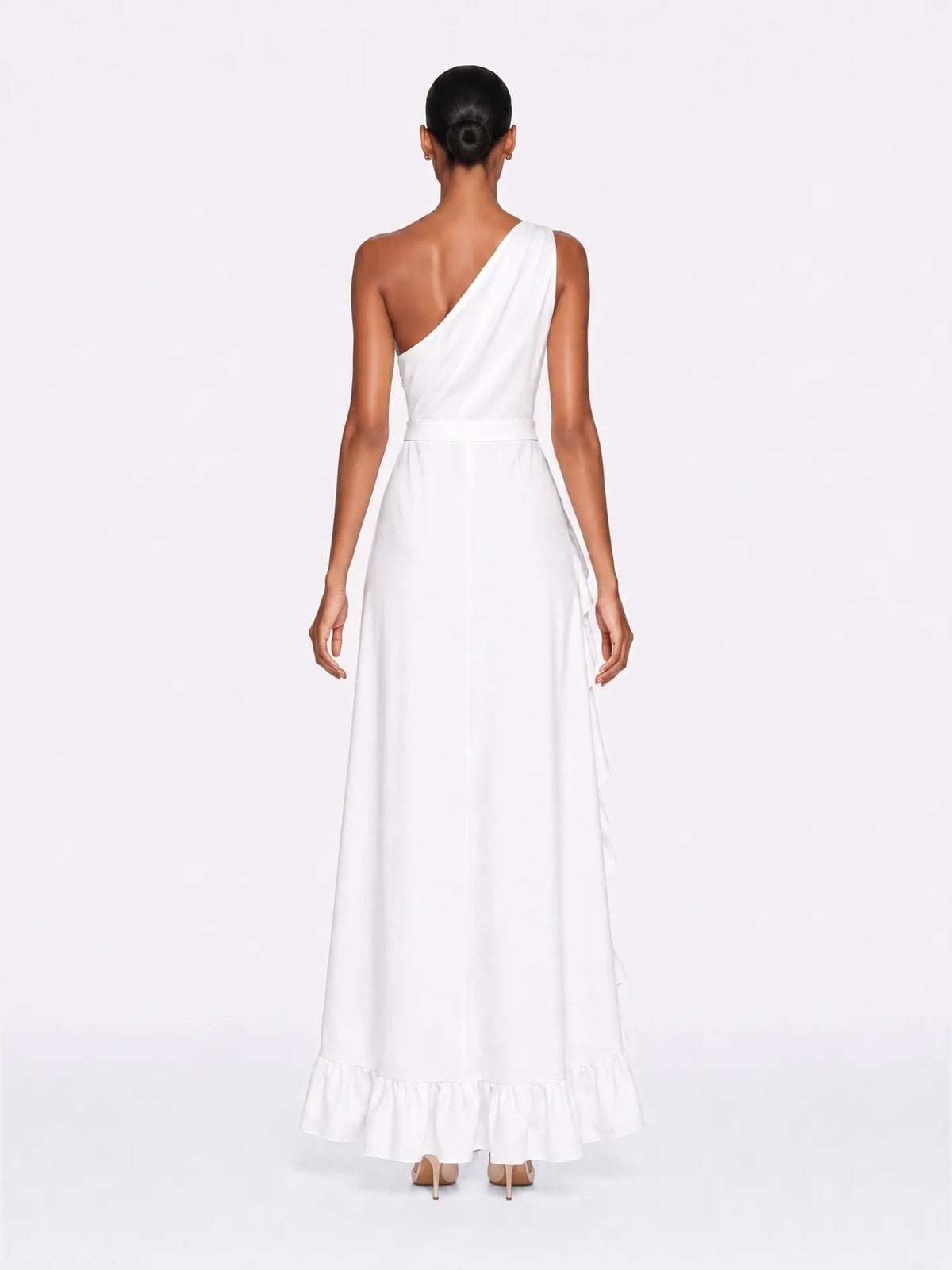 Grace Floral Cutout Ruffle Maxi Dress
