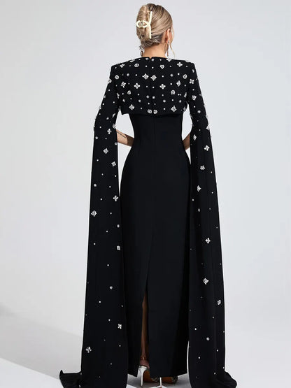 Rosalyn Diamond Maxi Dress
