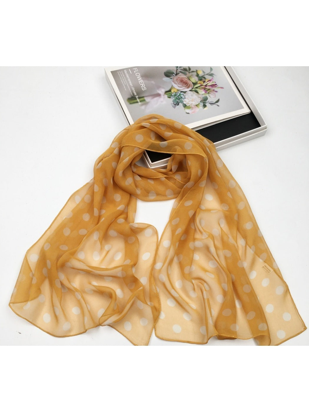 Scarvii - Polka Dot Scarf -  Classic &amp; Versatile
