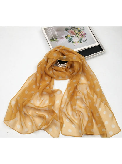 Scarvii - Polka Dot Scarf -  Classic &amp; Versatile
