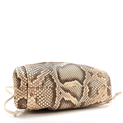Snakeskin The Mini Pouch Brown