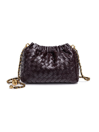 Valentina Hand-Woven Cloud Bag