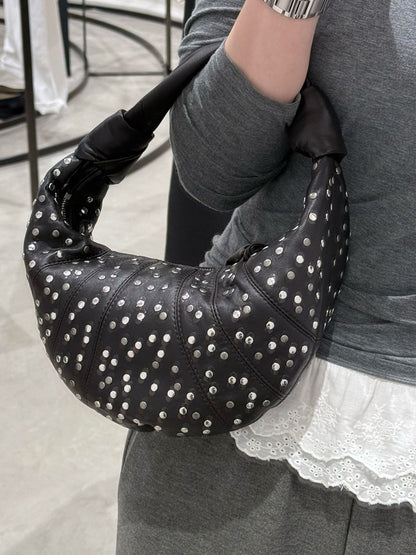 Chloe Riveted Horn Handbag