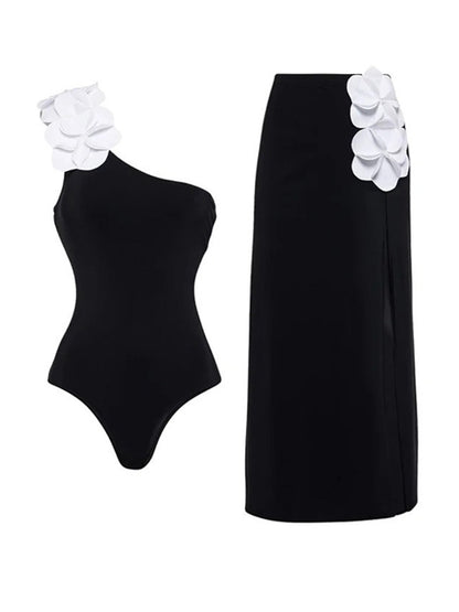 Sienna 3D Floral Swimsuit Set