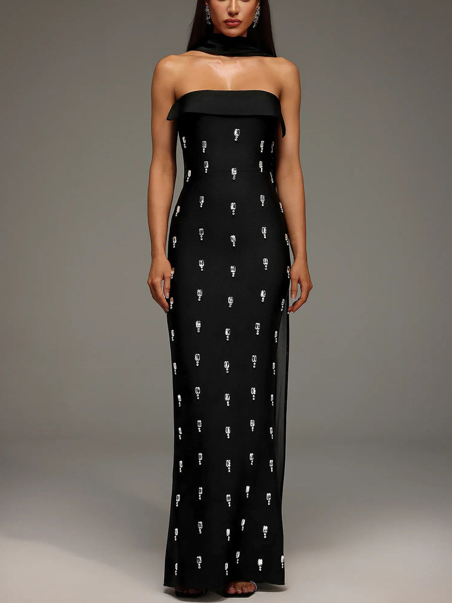 Giselle Maxi Dress In Black
