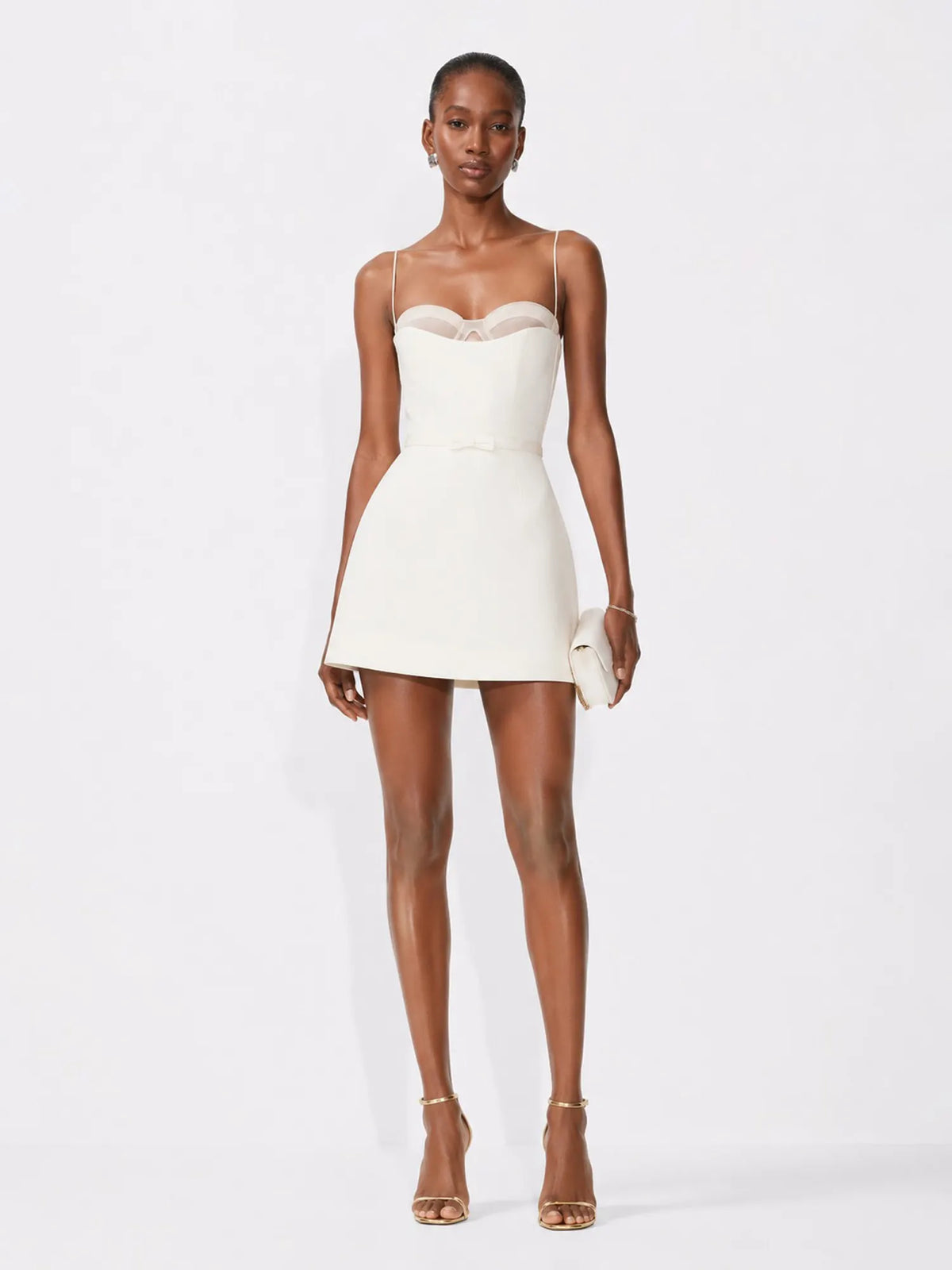 Nala Color-block Camisole Mini Dress