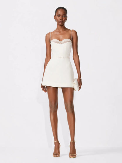 Nala Color-block Camisole Mini Dress